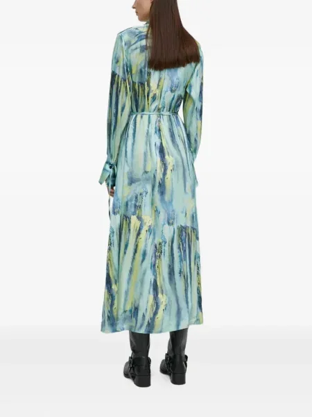 Rochie maxi Gestuz de costum albastru