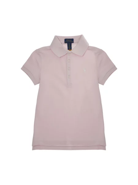 Koszulka polo Polo Ralph Lauren z logo różowa