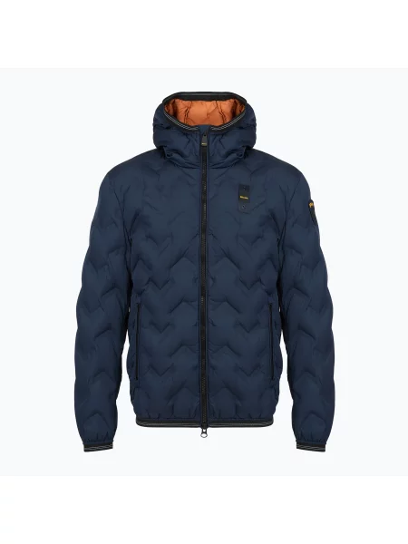 Geacă pentru bărbați Blauer USA Piery blue inside brown albastru