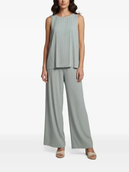 Top Max Mara Leisure din crep albastru