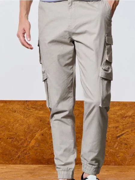 Sinsay Kalhoty cargo béžová