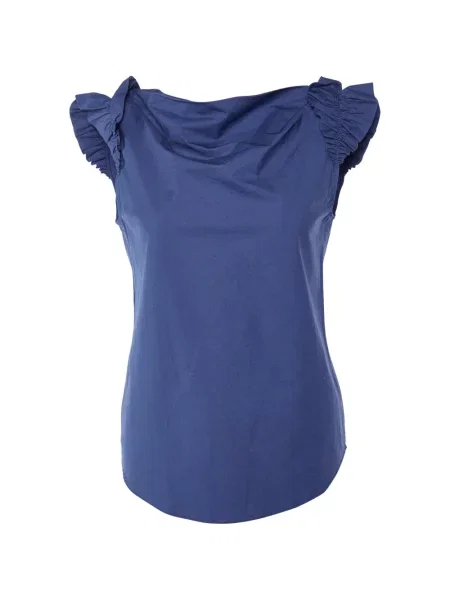 Bluză Moschino Cheap & Chic albastru