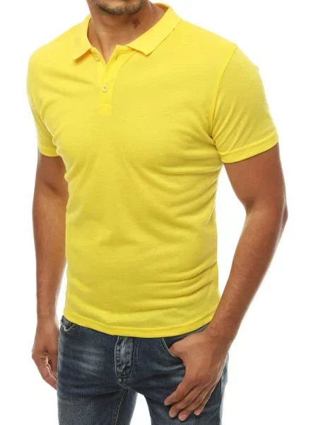 Koszulka polo Dstreet żółta