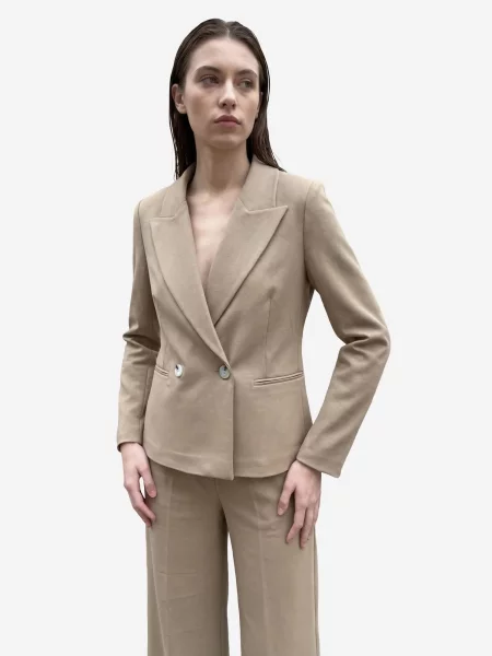 My fashion Blazer svetlo rjava