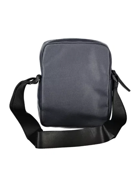 Lniana torba crossbody Tommy Hilfiger w miejskim stylu niebieska