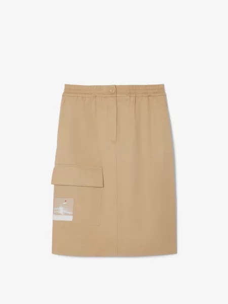 Спідниця Lacoste бежева