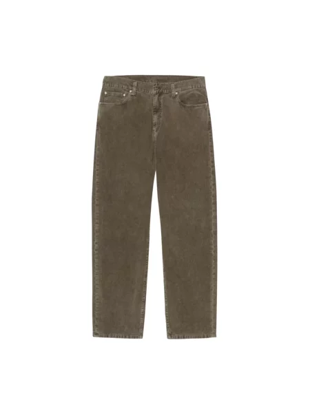 Jeansy Carhartt Wip brązowe