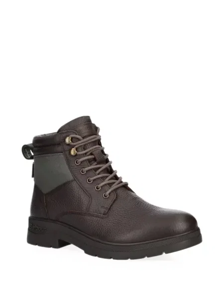 Botine Barbour din piele maro