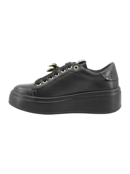 Sneakersy Gio+ skórzane czarne