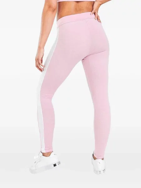 Leggings Puma cu dungi roz