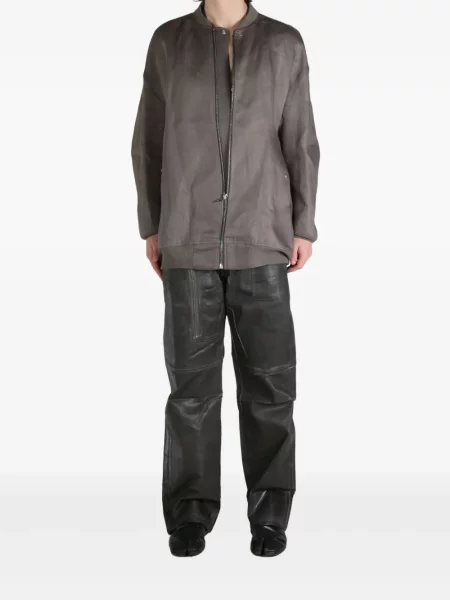 Geacă Rick Owens de lână gri