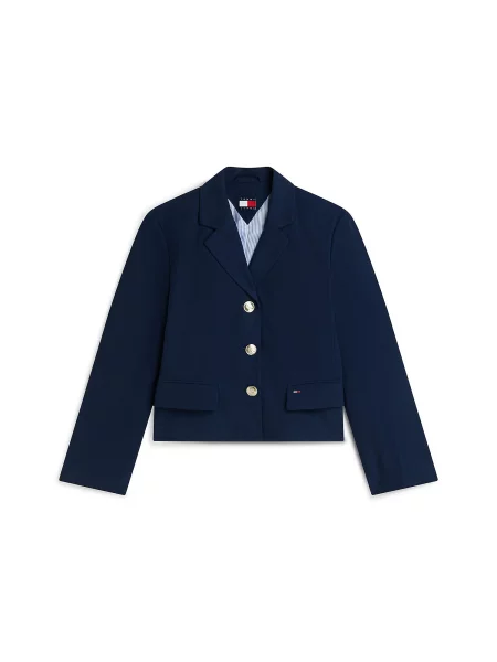 Tommy Jeans Sacou bleumarin