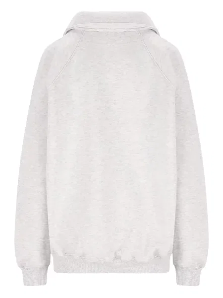 Mikina Giada Benincasa s výšivkou šedá