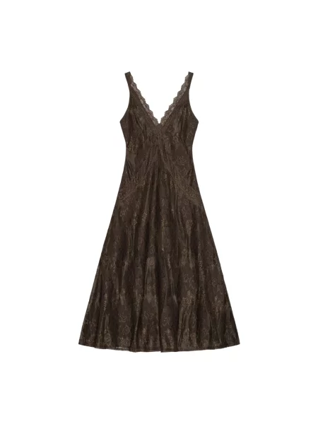 Sukienka Birgitte Herskind brązowa