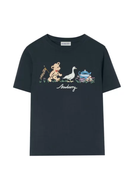 Koszulka dziecięca Burberry niebieska