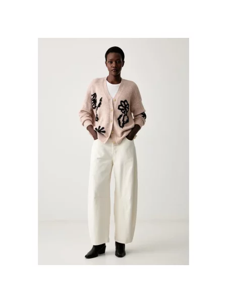 Kardigan Scotch & Soda wełniany różowy