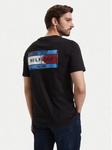 Tričko Tommy Hilfiger černé