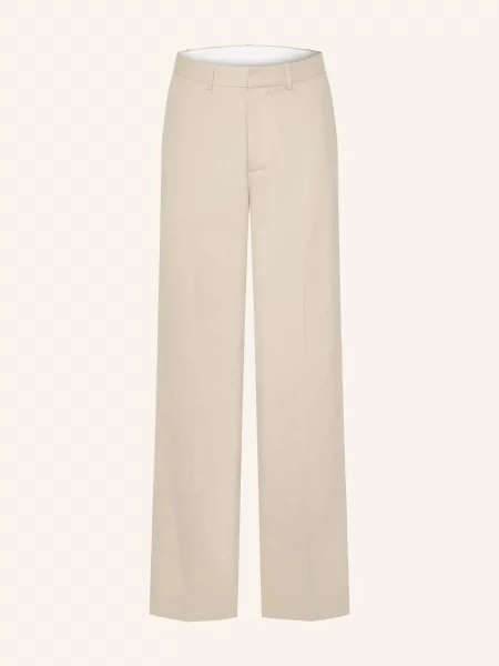 Arket Chino Kalhoty Regular Fit béžová