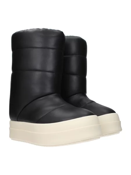 Botki Rick Owens skórzane czarne