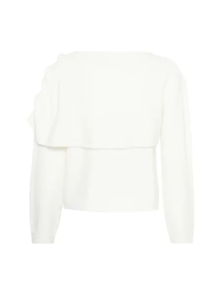 Dzianinowy sweter Kaffe biały