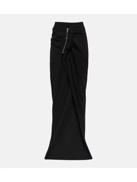 Maksi spódnica maxi Rick Owens czarna