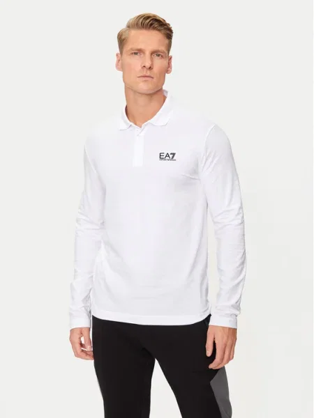 Emporio Armani Тениска с яка и PJVQZ бял