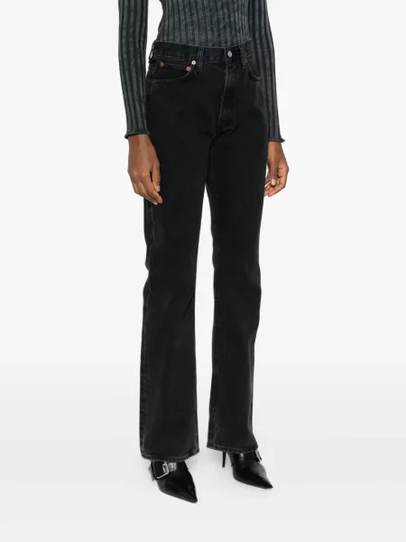 Blugi Agolde cu 5 buzunare negru