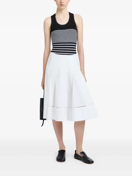 Fustă Proenza Schouler alb