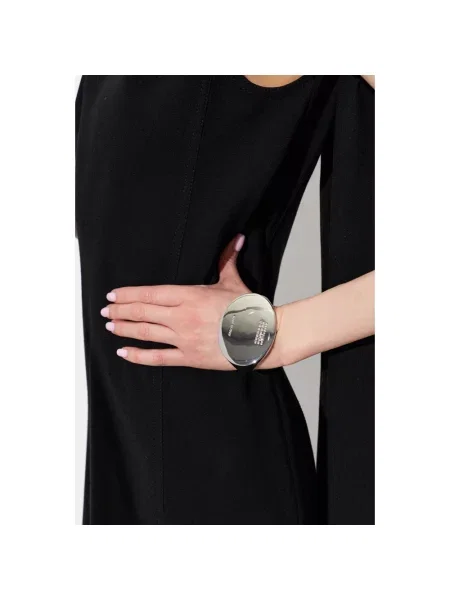 Bransoletka Mm6 Maison Margiela z logo szara