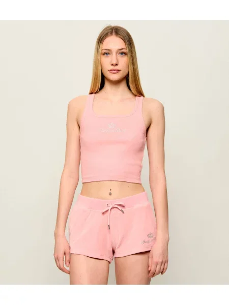 Sporty&Rich Top Juicy Crown | Sporty & Rich x Juicy Couture | Cropped Fit roz