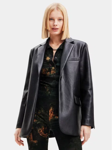 Desigual Sakoi Regular Fit crna