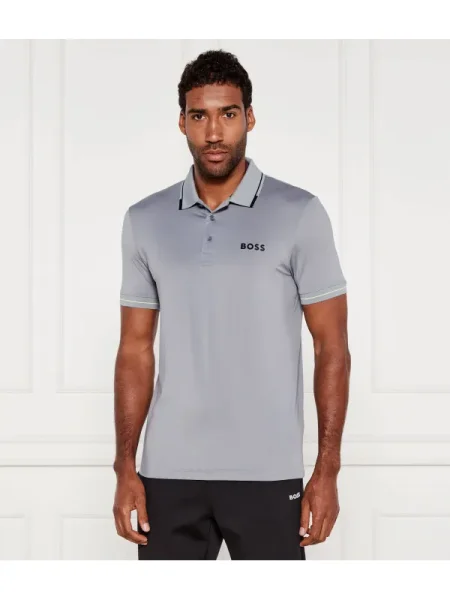 BOSS GREEN Polo Paul Pro | stretch albastru