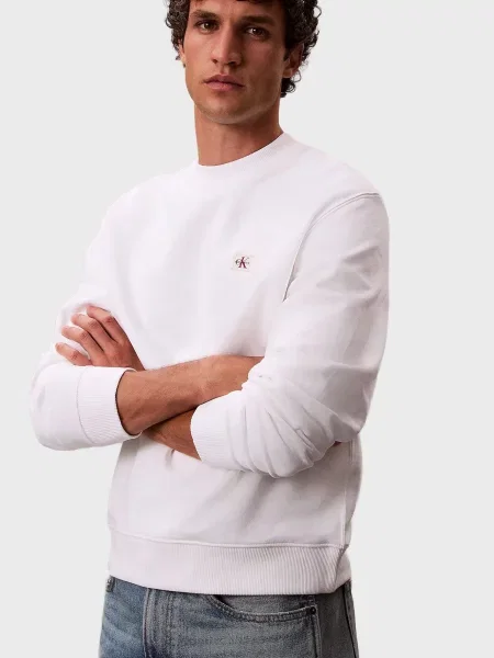 Свитшот Calvin Klein Jeans белый