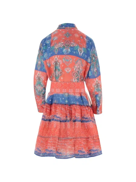 Rochie Pep's cu imagine cu imprimeu geometric portocaliu