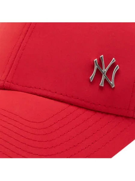 NEW ERA Kšiltovka šedá / červená bílá