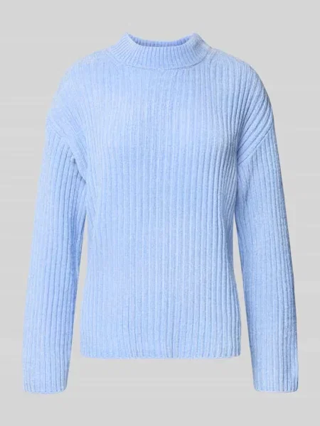 Sweter z dzianiny z efektem prążkowania model ‘Thrill’ Free/quent
