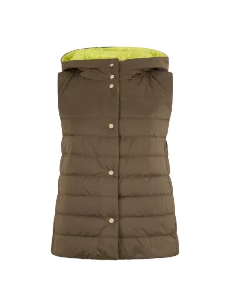 Kamizelka puchowa Herno dwustronna brązowa