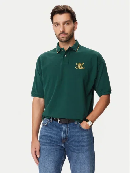 Polo Ralph Lauren Тениска с яка и зелен