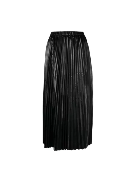 Maksi spódnica plisowana Junya Watanabe z wysoką talią czarna