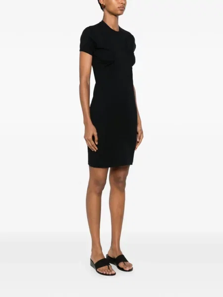 Scurt rochie mini Coperni cu autograf negru