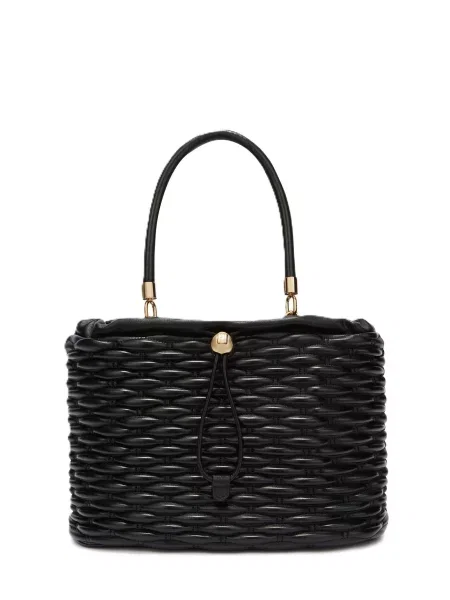 Кожаная сумка Furla черная