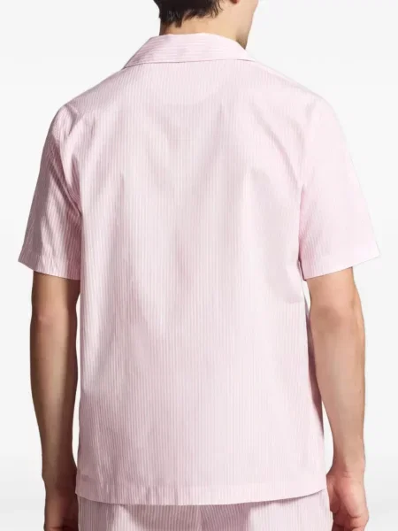 Pijamale Polo Ralph Lauren cu autograf cu dungi din piele negru