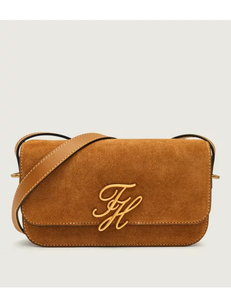 TOMMY HILFIGER Válltáska karamell bézs