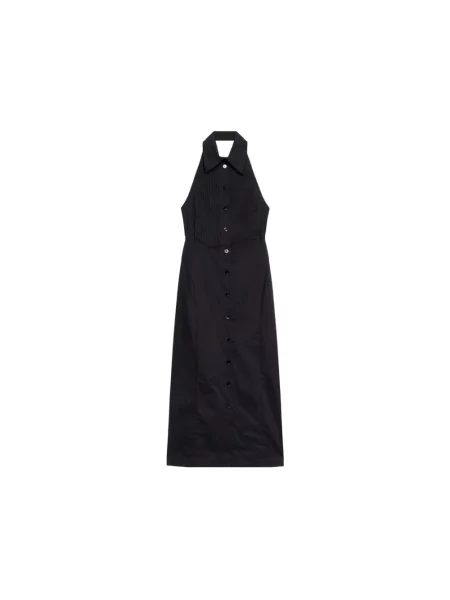 Sukienka koszulowa Blumarine czarna