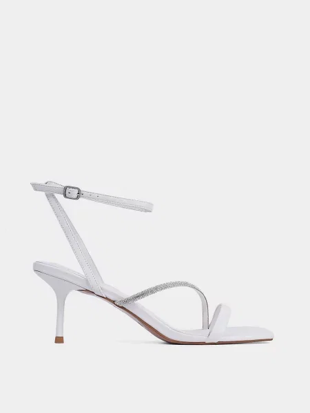 Шкіряні Босоніжки MIRATON білий