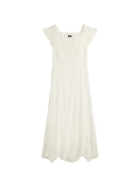 Rochie midi Ralph Lauren Rrl cu broderie