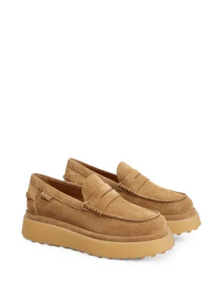 Pantofi loafer Tod's cu platformă cu autograf