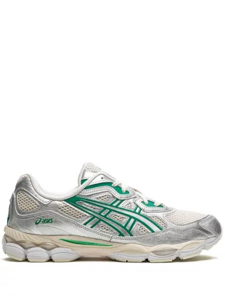 Sneakerși Asics argintiu