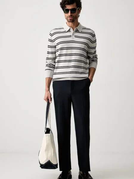 Calvin Klein pulover volnen siva
