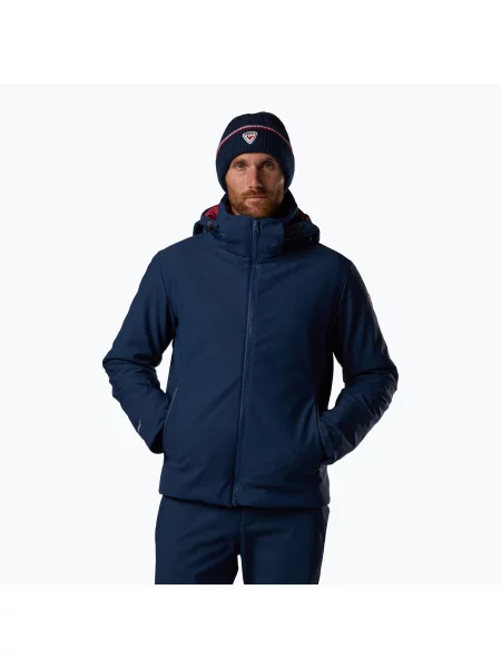 Geacă de schi pentru bărbați Rossignol Resort Softshell dark navy marină